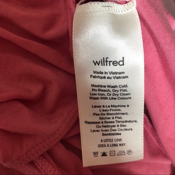 Wilfred bodysuit pink libellule scrunch shoulder - Picture 3 of 5